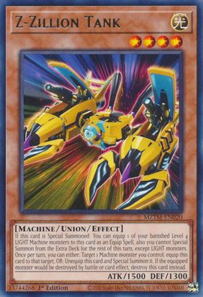 Z-Zillion Tank (Rare) [MZTM-EN020] 1st Edition