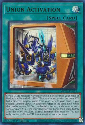 Union Activation [MZTM-EN023] Ultra Rare 1st Edition