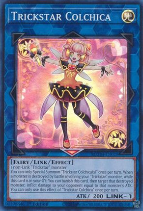 Trickstar Colchica [MZTM-EN028] Super Rare 1st Edition