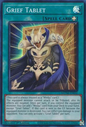 Grief Tablet [MZTM-EN032] Super Rare 1st Edition