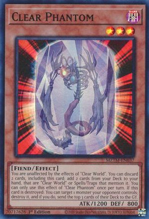 Clear Phantom [MZTM-EN037] Super Rare 1st Edition