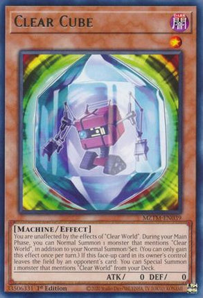 Clear Cube [MZTM-EN039] Rare 1st Edition