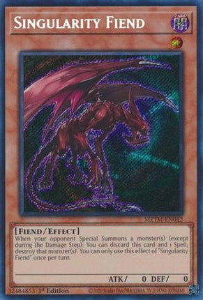 Singularity Fiend [MZTM-EN042] Secret Rare 1st Edition