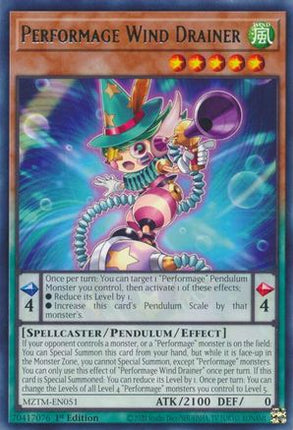 Performage Wind Drainer [MZTM-EN051] Rare 1st Edition