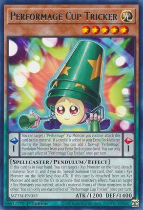 Performage Cup Tricker [MZTM-EN052] Rare 1st Edition