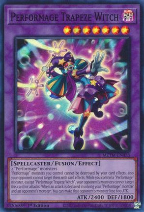Performage Trapeze Witch [MZTM-EN053] Super Rare 1st Edition