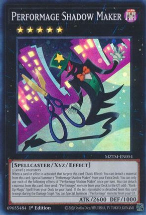 Performage Shadow Maker [MZTM-EN054] Super Rare 1st Edition