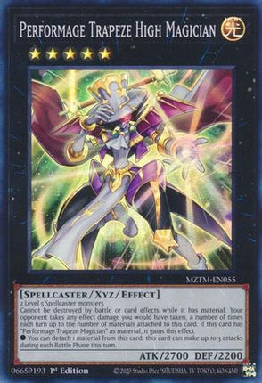 Performage Trapeze High Magician [MZTM-EN055] Super Rare 1st Edition