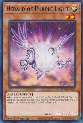 Herald of Purple Light [MZTM-EN061] Rare 1st Edition