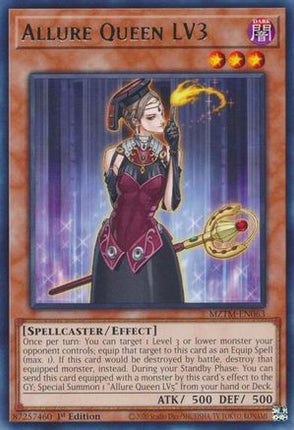 Allure Queen LV3 [MZTM-EN063] Rare 1st Edition
