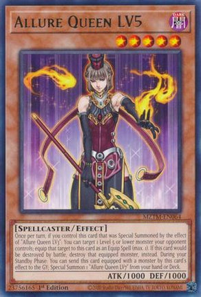 Allure Queen LV5 [MZTM-EN064] Rare 1st Edition