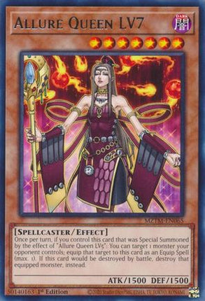Allure Queen LV7 [MZTM-EN065] Rare 1st Edition
