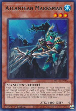 Atlantean Marksman [MZTM-EN072] Rare 1st Edition