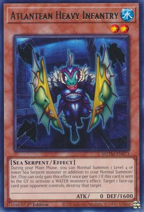 Atlantean Heavy Infantry [MZTM-EN073] Rare 1st Edition