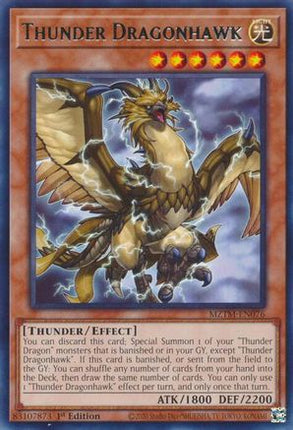 Thunder Dragonhawk [MZTM-EN076] Rare 1st Edition