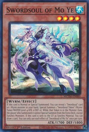 Swordsoul of Mo Ye [MZTM-EN080] Super Rare 1st Edition