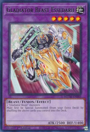 Gladiator Beast Essedarii [MZTM-EN085] Rare 1st Edition