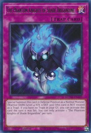 The Phantom Knights of Shade Brigandine [MZTM-EN107] Rare 1st Edition