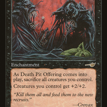 Death Pit Offering [Nemesis]