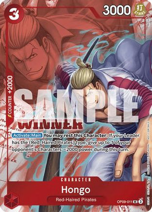 Hongo (Winner Pack 2025 Vol. 2) (OP09-011) - One Piece Promotion Cards Foil