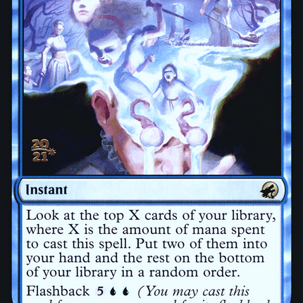 Memory Deluge [Innistrad: Midnight Hunt Promos] Prerelease Foil