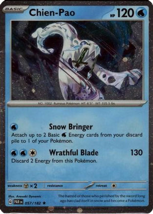 Chien-Pao - 057/182 (Cosmos Holo) [Miscellaneous Cards & Products] Holofoil