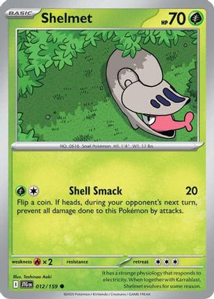 Shelmet (12) [SV09: Journey Together] Reverse Holofoil