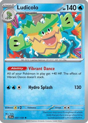 Ludicolo (37) [SV09: Journey Together] Holofoil