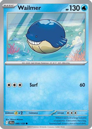 Wailmer (40) [SV09: Journey Together]