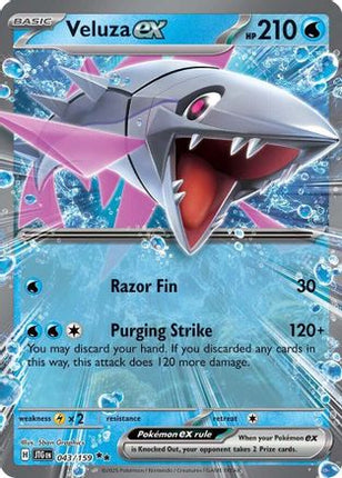 Veluza ex (43) [SV09: Journey Together] Holofoil