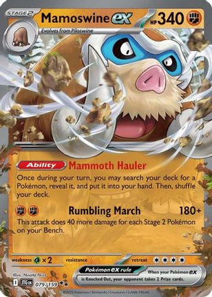 Mamoswine ex - 079/159 (79) [SV09: Journey Together]