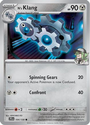 N's Klang (104) [SV09: Journey Together] Reverse Holofoil