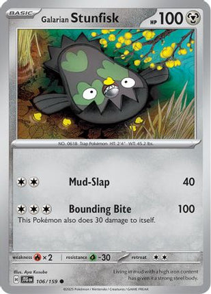 Galarian Stunfisk 106- SV09 Journey Together