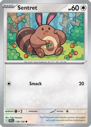 Sentret 118- SV09 Journey Together Reverse Holofoil