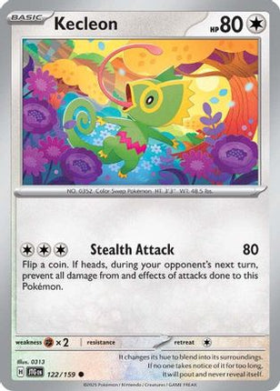 Kecleon (122) [SV09: Journey Together] Reverse Holofoil