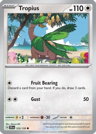 Tropius (123) [SV09: Journey Together] Reverse Holofoil