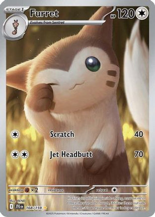 Furret - 168/159 (168) [SV09: Journey Together]