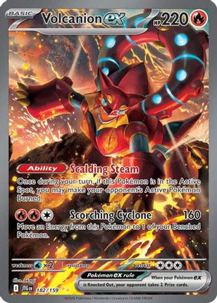 Volcanion ex - 182/159 (182) [SV09: Journey Together]
