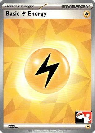 Basic Lightning Energy 012- Prize Pack Series Cards