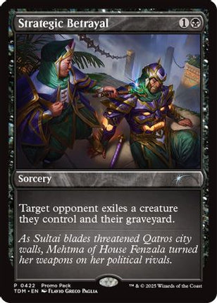 Strategic Betrayal [Promo Pack: Tarkir: Dragonstorm]
