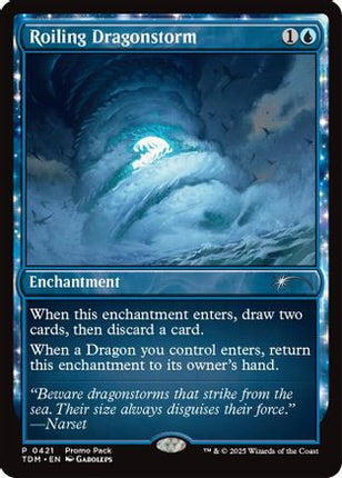 Roiling Dragonstorm [Promo Pack: Tarkir: Dragonstorm] Foil