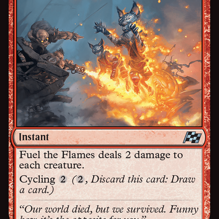 Fuel the Flames [Aetherdrift] Foil