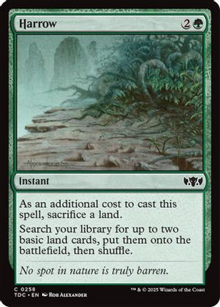 Harrow [Commander: Tarkir: Dragonstorm]
