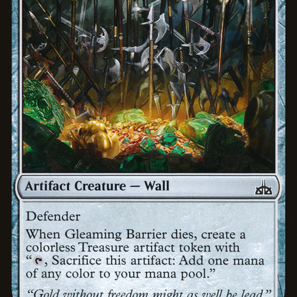 Gleaming Barrier [Rivals of Ixalan]