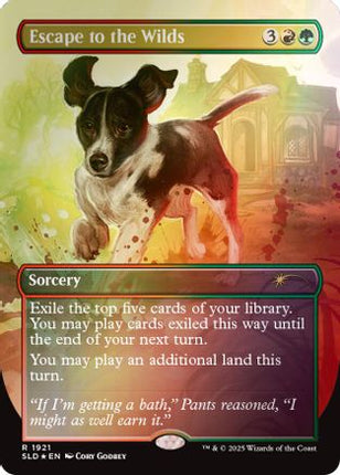 Escape to the Wilds (1921) (Rainbow Foil) [Secret Lair Drop Series] Foil