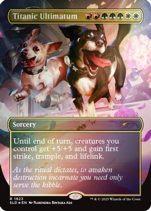 Titanic Ultimatum (1923) (Rainbow Foil) [Secret Lair Drop Series] Foil