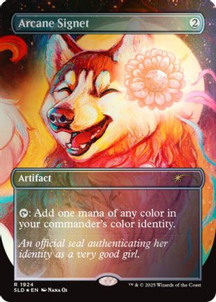 Arcane Signet (1924) (Rainbow Foil) [Secret Lair Drop Series] Foil