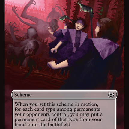 Only I Know What Awaits [Duskmourn: House of Horror Commander] Foil
