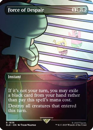 Force of Despair (Rainbow Foil) [Secret Lair Drop Series] Foil