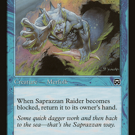 Saprazzan Raider [Mercadian Masques]